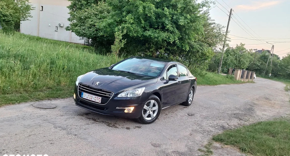 Peugeot 508 cena 35555 przebieg: 279000, rok produkcji 2014 z Miasteczko Śląskie małe 326